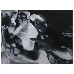 Alee Garibay, Untitled, pastel on paper