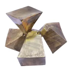 Resplendent Growth by Eduardo Castrillo, movable brass, offered Jul 2023
