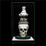 CJ Tañedo, Skeletons in the Closet, fiberglass reinforced in resin acrylic
