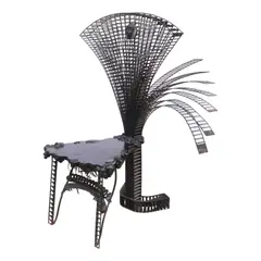 Gabriel Barredo, Untitled (Chair), steel, iron, resin