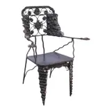 Gabriel Barredo, Untitled (Chair), steel, iron, resin