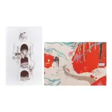 a) House of Predator b) Untitled by A Lot of Two Artworks<br>i. Fernan Odang <br>ii. Pin Calacal, a) graphite on paper <br>b) acrylic and graphite on paper, offered Apr 2023