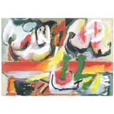 Untitled by Federico Aguilar Alcuaz, mixed media on paper, offered Apr 2023