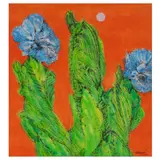 Abiding Grace by Juvenal Sansó Garrit, acrylic on paper, offered Apr 2023