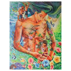 Fantasy by Eric Perreras, acrylic on canvas, offered Apr 2023