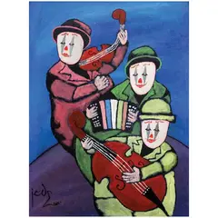 Jericho “Icos” Santos, Musician Series, mixed media