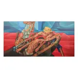 Evangelista, After the Catch (Fisherfolks), oil on canvas