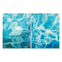 a. Untitledb. Untitled by Katrina Miranda-Tuazon, a. oil on canvas<br>b. oil on canvas, offered Apr 2023
