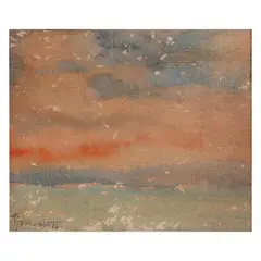 Untitled by Tomas Bernardo, oil on canvas, offered Apr 2023
