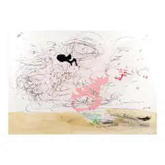 R.M De Leon, Untitled, mixed media on paper