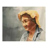 Alfred Galura, Kapitbahay, watercolor on paoer