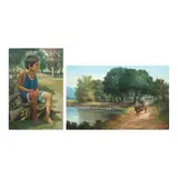 Vincent Ramos, i. Childhoodii. Landscape