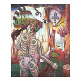 Melvin Guirhem, Untitled, acrylic on canvas