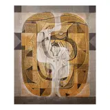 Romeo Gutierrez, Abstract, oil on canvas