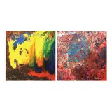 H. Marella Ocampo, a. Evolution-Outer Limitsb. Evolution-Outer Limits, a. oil and acrylic on board<br>b. oil and acrylic on canvas