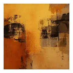 Carlo Magno, Serenata (Earthen Points), mixed media on canvas