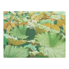 Loy Laurente, Lotus #2, oil on canvas