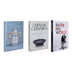 Three Books, i. David S. Howard The Choice of the Private Trader: The Private Market in Chinese Export Porcelain Illustrated in the Hodroff Collection hardcover ii. He Li Chinese Ceramics: A New Comprehensive Survey from the Asian Art Museum of San Francisco hardcover iii. Alice Guillermo Raul H. Lebajo: Enter His World