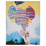 R.M De Leon, Portrait of a Drip From a Self Indulgent
Abstract Paintings 4