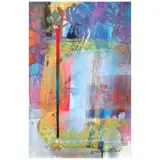 Ross Capili, Memento III (Imprints from the Past), acrylic on canvas