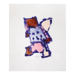 Dan Raralio, Abstract, acrylic on canvas