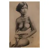 George Bennett, Nude, graphite on paper