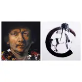 a) Mark Lester Espina b) Crystal Tranquilino, a) Untitled
b) Untitled, a) acrylic on canvas b) oil on canvas