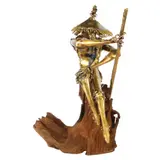 Raul Funilas, Untitled, brass and wood