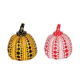 Two Yayoi Kusama Pumpkins by Yayoi Kusama, offered Oct 2022