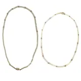 Untitled by Pearl and Gold Bead Strand Necklaces, offered Jul 2022