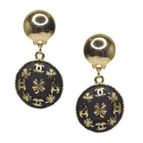Chanel Clip-On Dangling Earrings, Untitled
