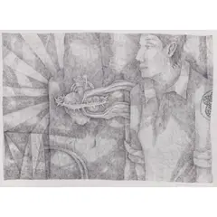 Fernan Escora, Untitled, pen and ink on paper