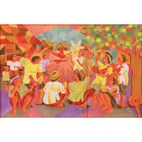Crisanto, Sabong, oil on canvas