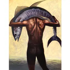 Jeho Bitancor, Pasang-Balikat, oil on canvas
