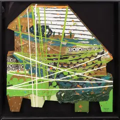 Max Balatbat, Untitled, mixed media on canvas