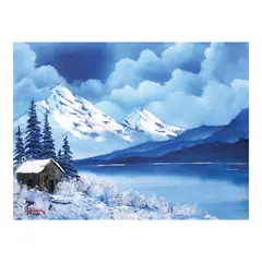Untitled by J. Hedges, acrylic on canvas, offered Jul 2022