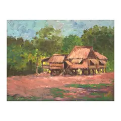 Jd Castro, Pulilan, oil on canvas