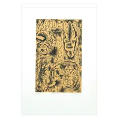 Alfonso A. Ossorio, Amordie, lithograph, 10/36