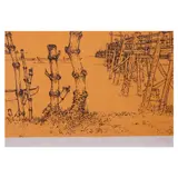 Juvenal Sansó Garrit, Baklad Series, serigraph, 28/29