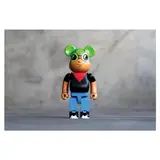 Bearbrick x Hebru Brantley, Flyboy Bearbrick, 400% with box painted vinyl cast resin figure