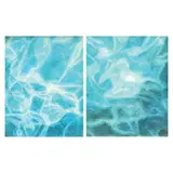 Katrina Miranda-Tuazon, Untitled (diptych), oil on canvas