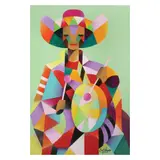 Cid Reyes, Homage to Tabuena, acrylic on canvas