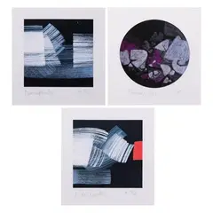 Raul Isidro, a) Untitled
b) Untitled
c) Untitled, a) print H/C 35/150 b) print H/C 23/150 c) numbered print H/C 101/150