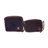 Untitled by Two Pieces Dunhill Clutch Bags black and brown, offered Jan 2022