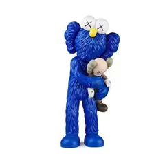 Untitled by Kaws, vinyl paint, cast resin, offered Jan 2022