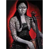 Vincent de Pio, Ena Song, acrylic on canvas