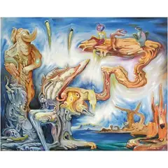 Untitled by Rommel Anglacer Garde, oil on canvas, offered Jan 2022