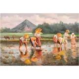 Mabini School, Planting Rice