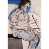 Benedicto Cabrera, Edmund Fortuno, charcoal and pastel on paper