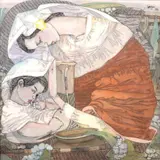 Jeff Dizon, Loving Mother, acrylic on canvas
